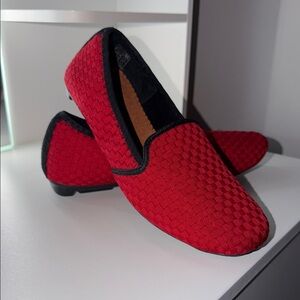 Woven Slip-On Loafers